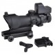 Прицел оптический AIM-O ACOG 4×32 Scope + Mini Red Dot Black AO5317-BK